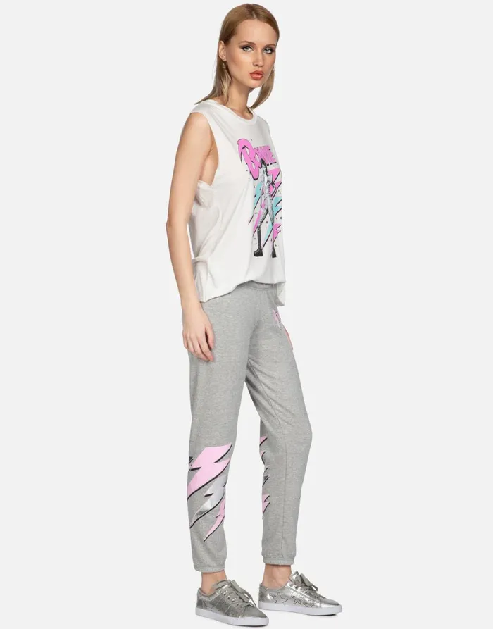 Brynn Bowie Stardust Heather Grey Women039s Lauren Moshi Long Sweatpants