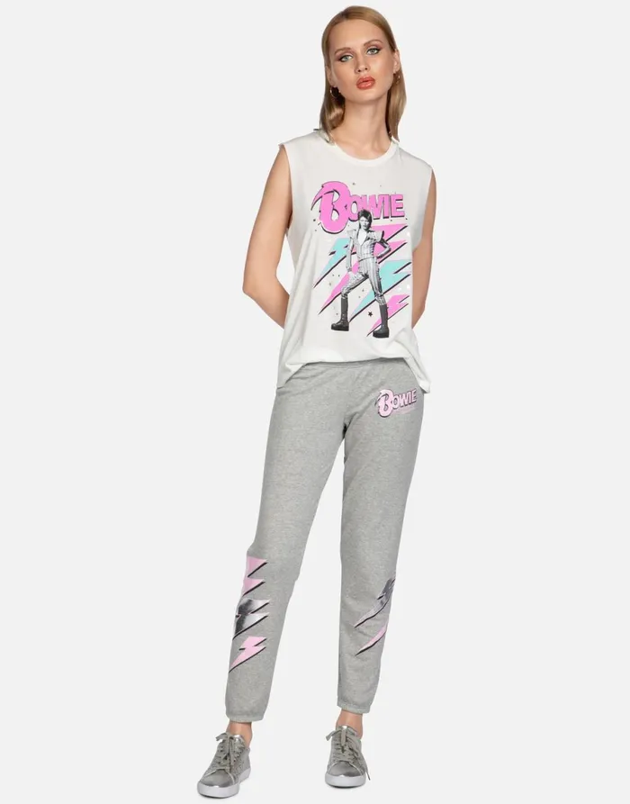 Brynn Bowie Stardust Heather Grey Women039s Lauren Moshi Long Sweatpants