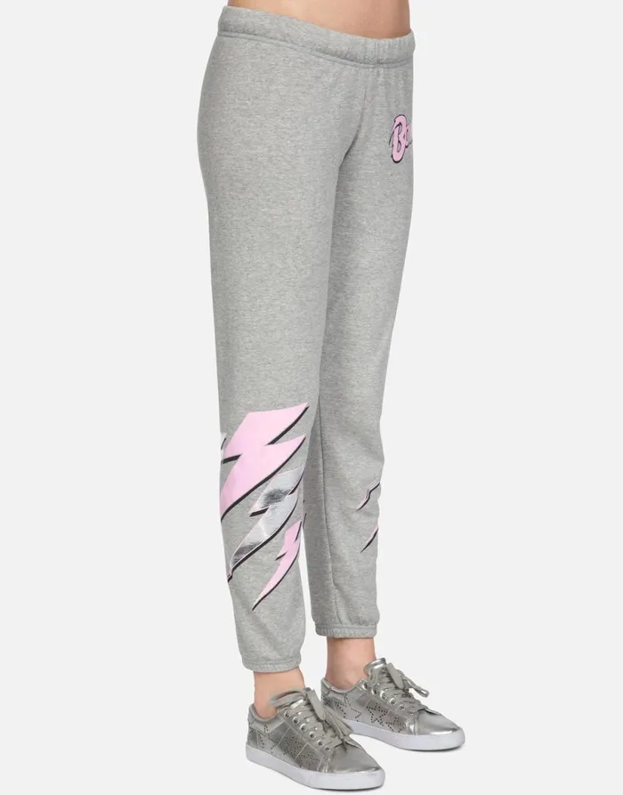 Brynn Bowie Stardust Heather Grey Women039s Lauren Moshi Long Sweatpants