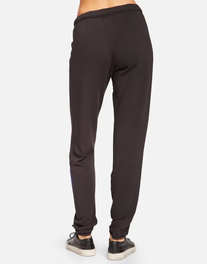 Brynn Graffiti Love Onyx Women039s Lauren Moshi Long Sweatpants