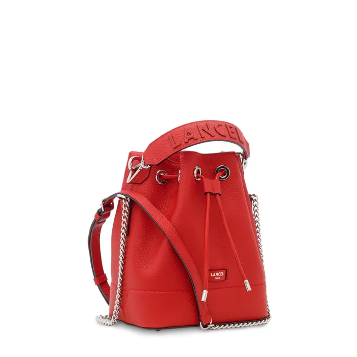 Bucket Bag Red Women Lancel Shoulder Bags Bucket Bag Red Women Lancel Shoulder Bags