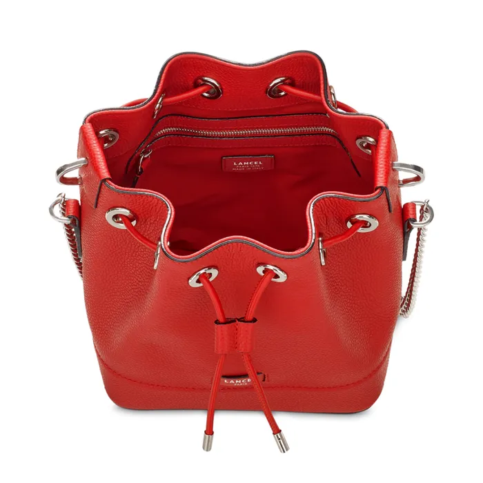 Bucket Bag Red Women Lancel Shoulder Bags Bucket Bag Red Women Lancel Shoulder Bags