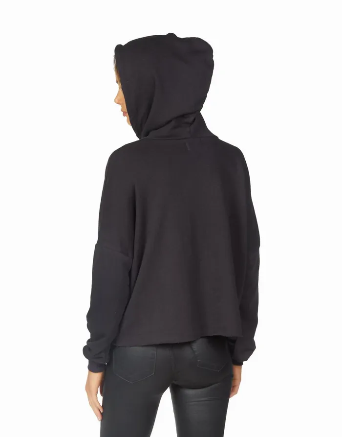 Cambry Happiness Embroidery Black Women039s Lauren Moshi Hoodies