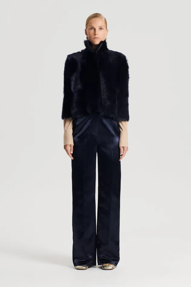 Capes Scanlan Theodore Women TOSCANA CAPE NAVY