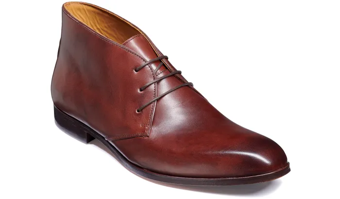 Carlo 8211 Dark Brown Calf Men Barker Shoes Mens Boots