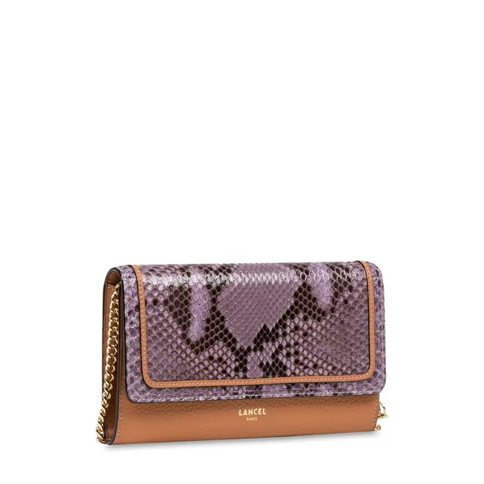 Chain Wallet Multico Camel Women Lancel Clutch Chain Wallet Multico Camel Women Lancel Clutch