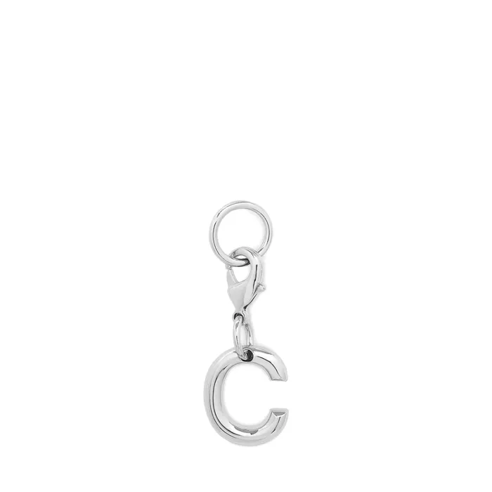 Charm Letter C Silver Color Women Lancel Charms