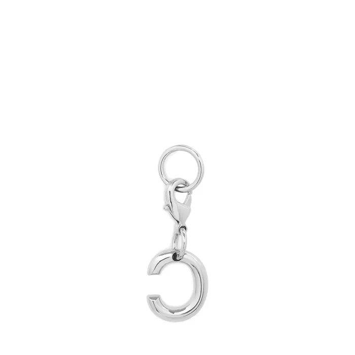 Charm Letter C Silver Color Women Lancel Charms Charm Letter C Silver Color Women Lancel Charms