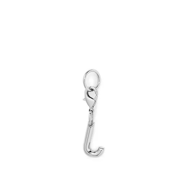 Charm Letter J Silver Color Women Lancel Charms