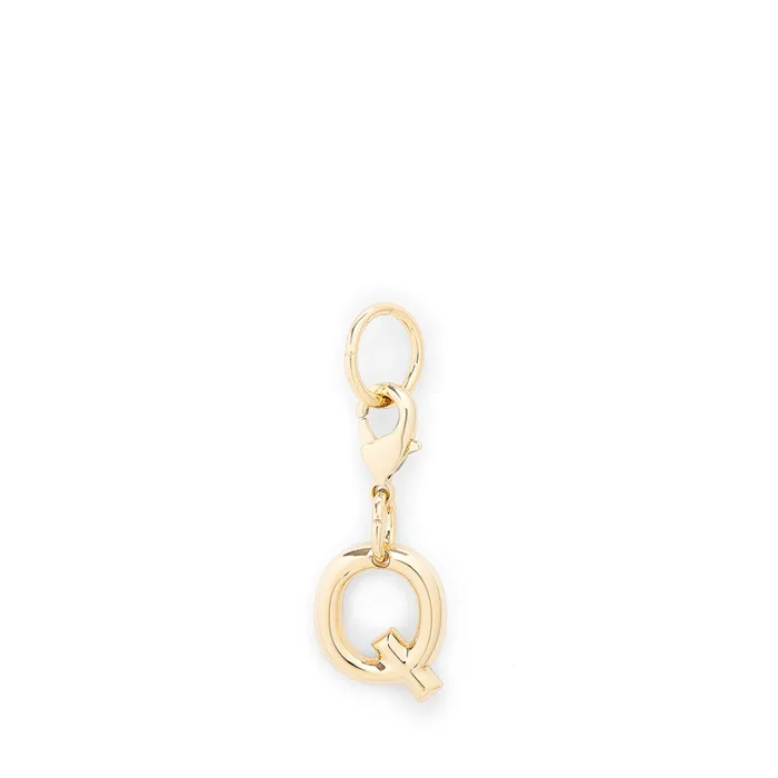Charm Letter Q Gold Color Women Lancel Charms