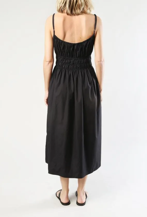 Ciao Lucia Black Dresses Gabriela Dress Black Cotton 8211 Women