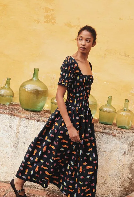 Ciao Lucia Long Dresses Alejandro Dress Pesce 8211 Women