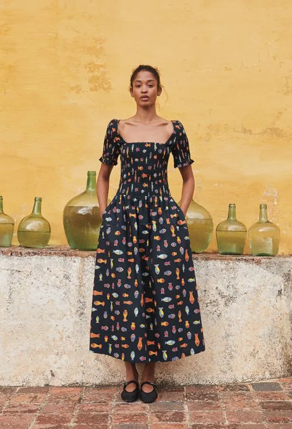 Ciao Lucia Long Dresses Alejandro Dress Pesce 8211 Women