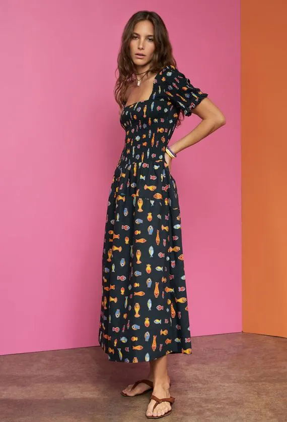Ciao Lucia Long Dresses Alejandro Dress Pesce 8211 Women