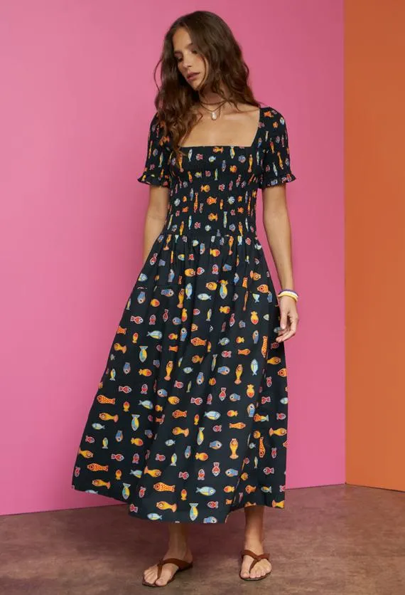 Ciao Lucia Long Dresses Alejandro Dress Pesce 8211 Women