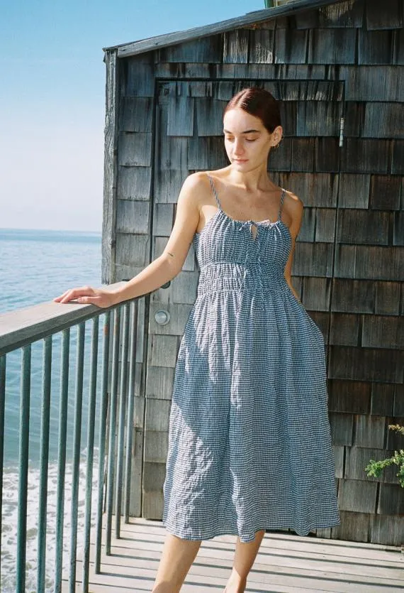 Ciao Lucia Long Dresses Gabriela Dress Gingham 8211 Women