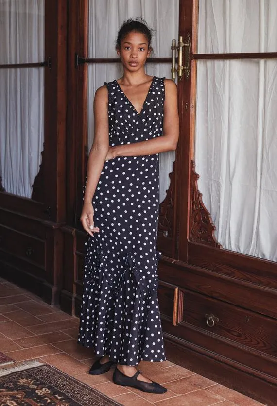Ciao Lucia Long Dresses Hedia Dress Polka Dot 8211 Women