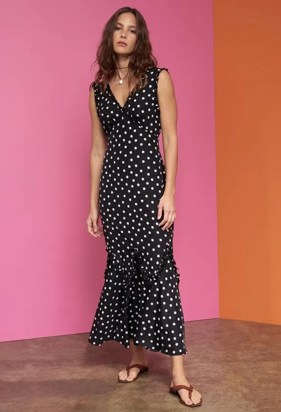 Ciao Lucia Long Dresses Hedia Dress Polka Dot 8211 Women