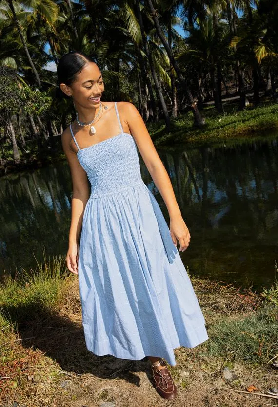 Ciao Lucia Long Dresses Mael Dress Sail 8211 Women