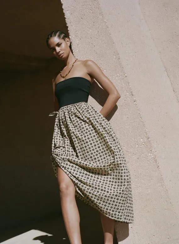 Ciao Lucia Long Dresses Tufo Dress Sandstone 8211 Women
