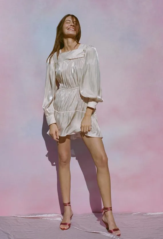 Ciao Lucia Mini Dresses Alessandra Dress Pink Shell 8211 Women