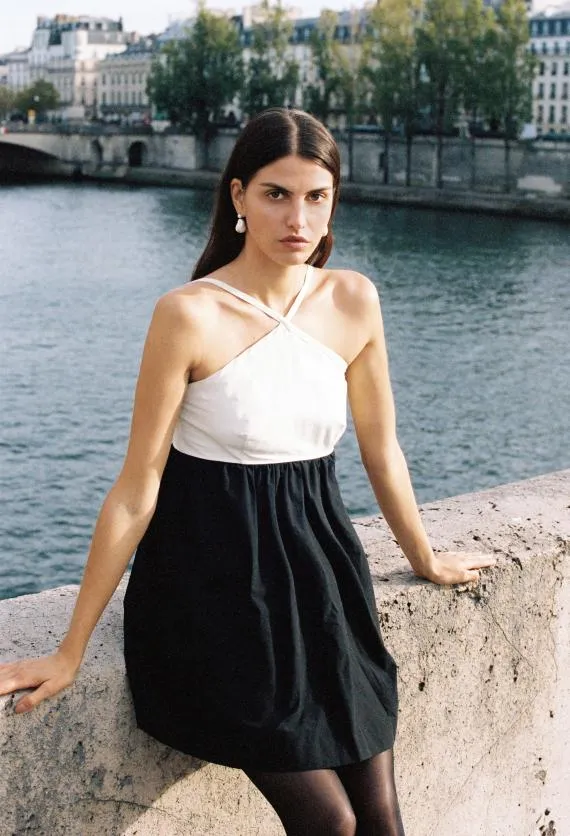 Ciao Lucia Mini Dresses Salome Dress Parchment 8211 Women