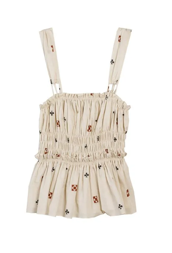 Ciao Lucia Sleeveless Tops Agnesca Top Carta 8211 Women