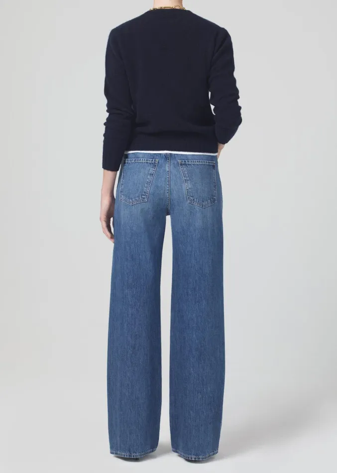 Citizens Of Humanity Annina High Rise Wide Leg 30034 In Pinnacle Women Jeans