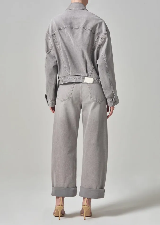 Citizens Of Humanity Ayla Baggy In Quartz Grey Women Jeans