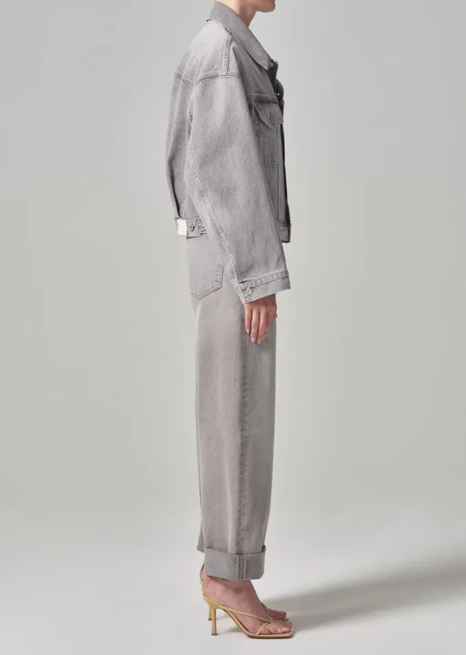 Citizens Of Humanity Ayla Baggy In Quartz Grey Women Jeans