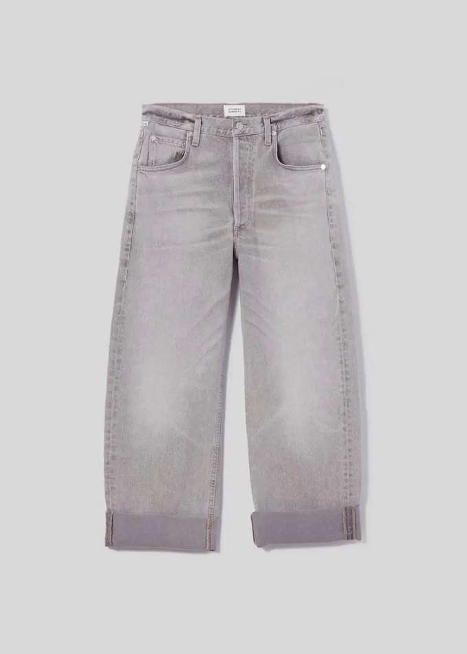 Citizens Of Humanity Ayla Baggy In Quartz Grey Women Jeans
