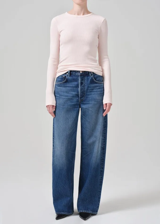 Citizens Of Humanity Bina Crewneck In Cameo Women Tops