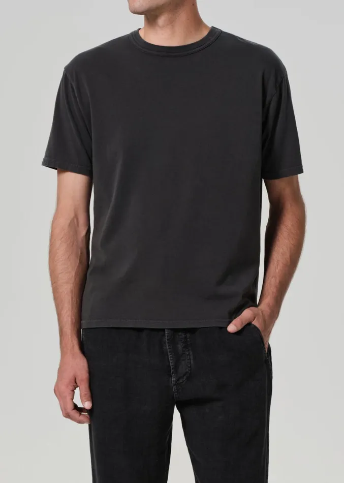Citizens Of Humanity Box Tee In Charred Cedar Men Shirts