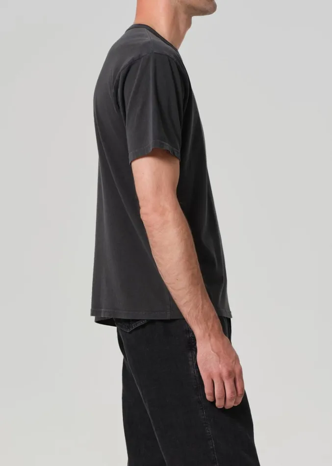 Citizens Of Humanity Box Tee In Charred Cedar Men Shirts