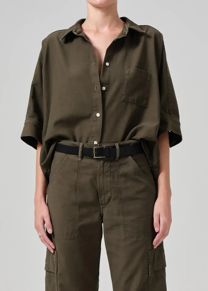 Citizens Of Humanity Claire Origami Shirt In Costes Women Tops