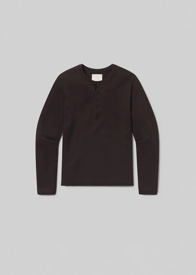Citizens Of Humanity Classic Henley In Barrister Men Shirts