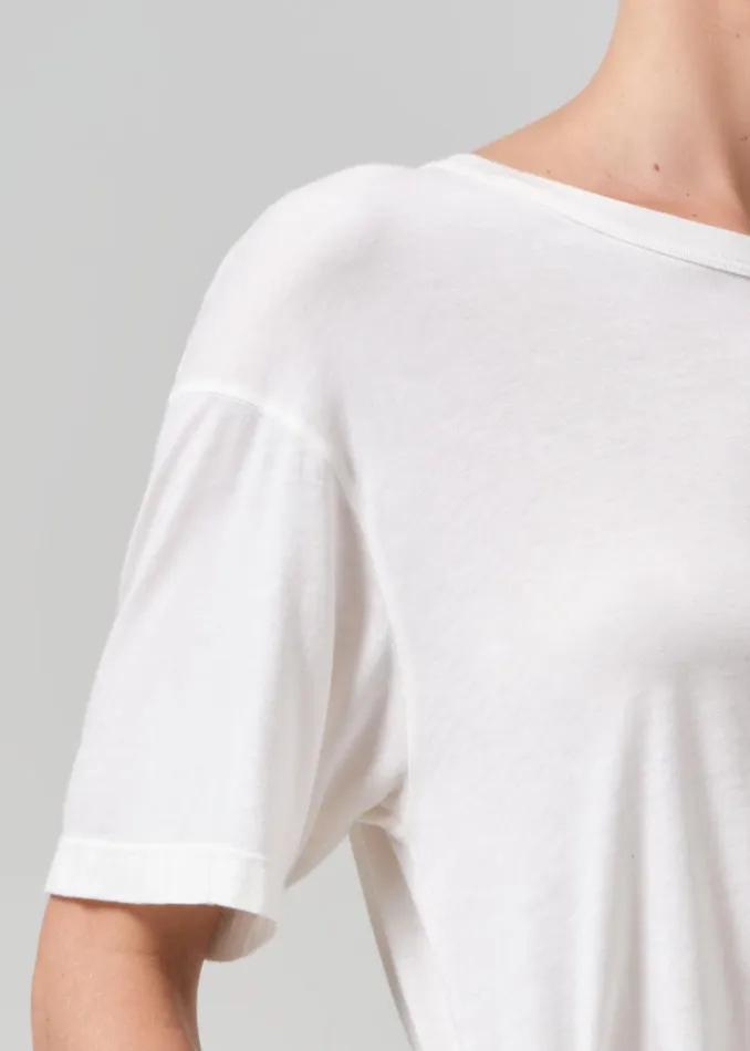 Citizens Of Humanity Elisabetta Relaxed Tee In Pashmina Women Tops