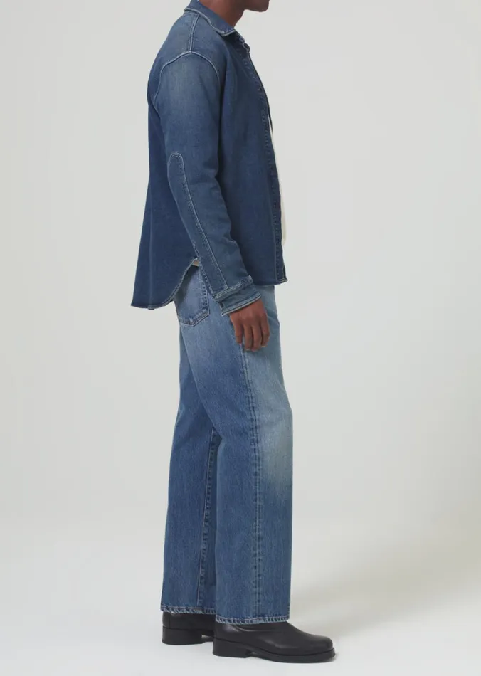 Citizens Of Humanity Hayden Baggy Archive In Aegean Men Jeans