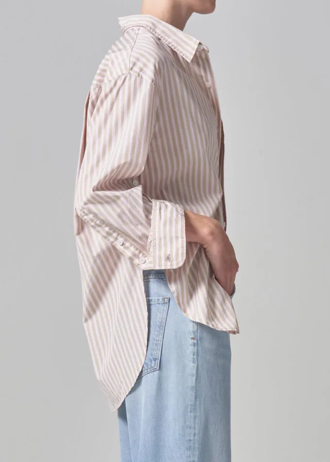 Citizens Of Humanity Kayla Shirt In Mesa Stripe Women Tops