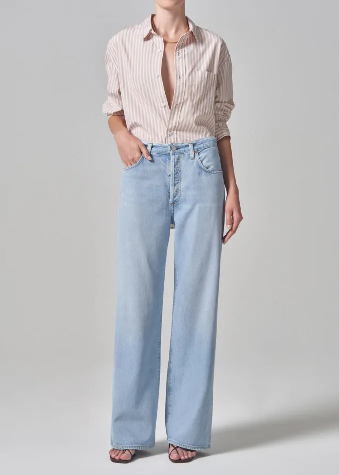 Citizens Of Humanity Kayla Shirt In Mesa Stripe Women Tops