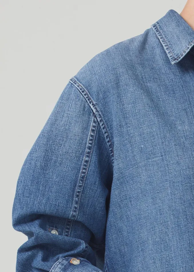 Citizens Of Humanity Kayla Shirt In Somerset Women Tops