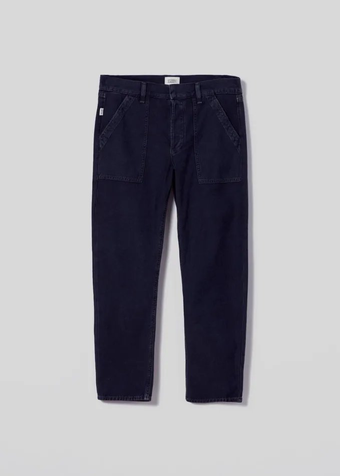 Citizens Of Humanity Leah Cargo In Washed Black Women Pants