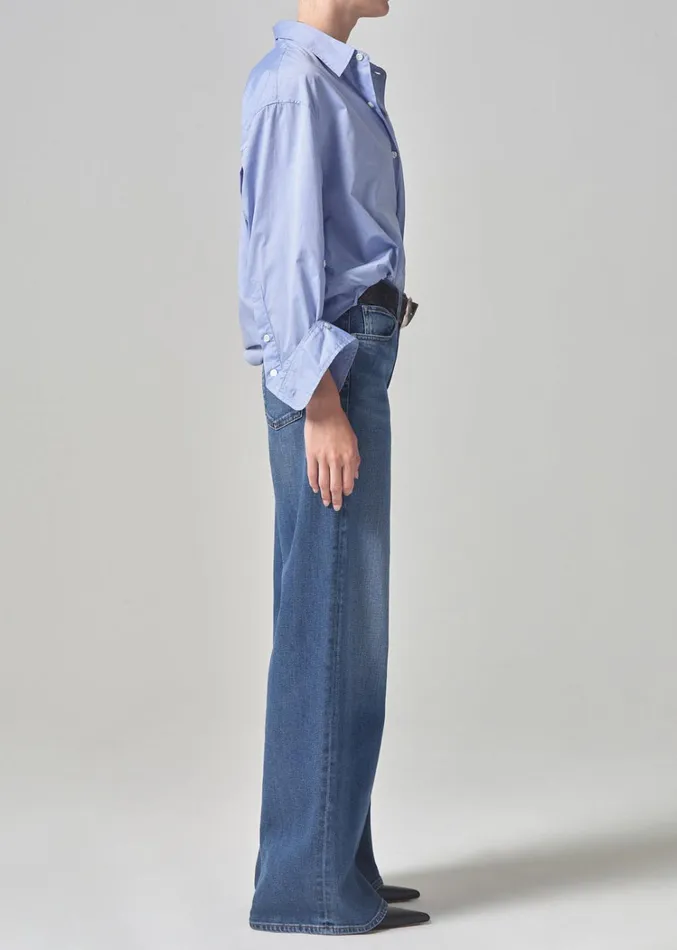 Citizens Of Humanity Lolli Mid Rise Baggy In Palazzo Women Jeans