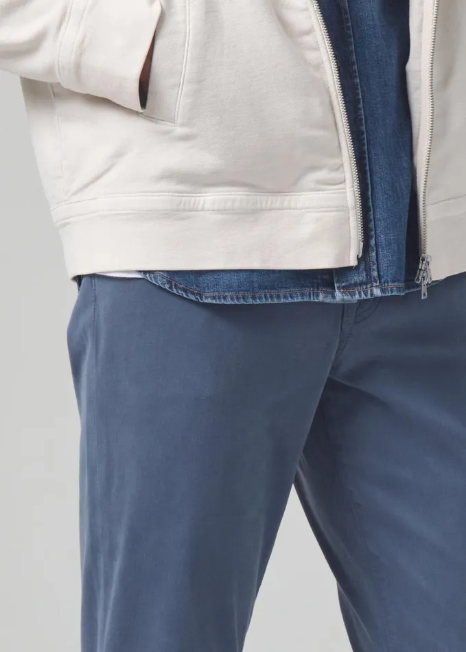 Citizens Of Humanity London Tapered Slim Stretch Sateen In Sentry Men Pants
