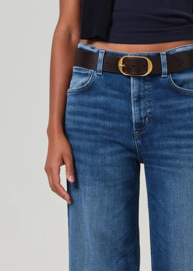 Citizens Of Humanity Lyra Wide Leg Crop In Ambry Women Jeans