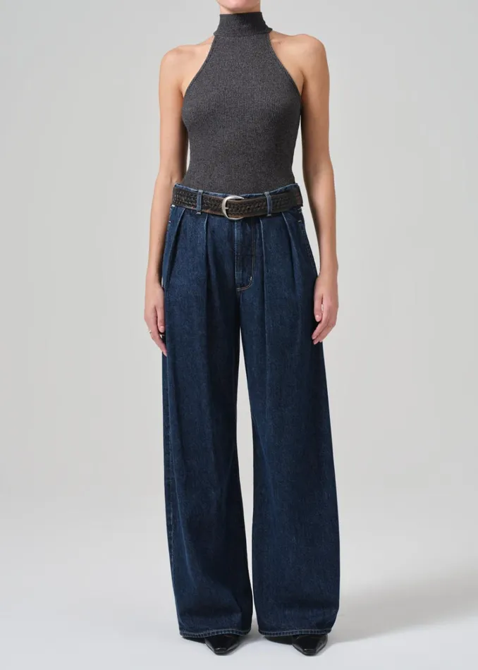 Citizens Of Humanity Petra Pleated Trouser In Eden Women Jeans
