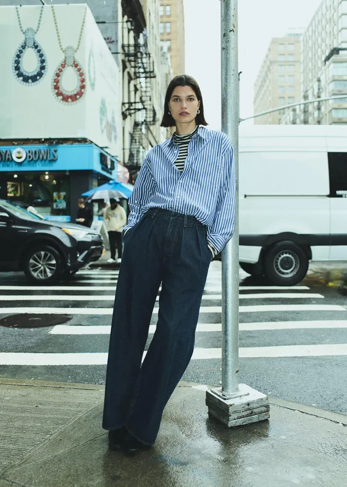 Citizens Of Humanity Petra Pleated Trouser In Eden Women Jeans