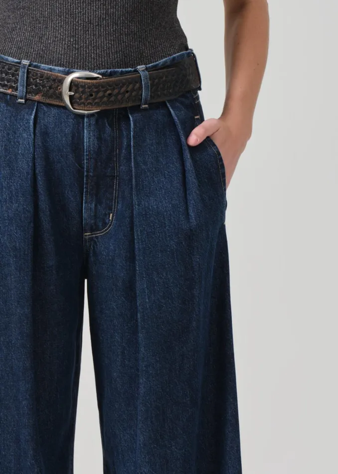 Citizens Of Humanity Petra Pleated Trouser In Eden Women Jeans