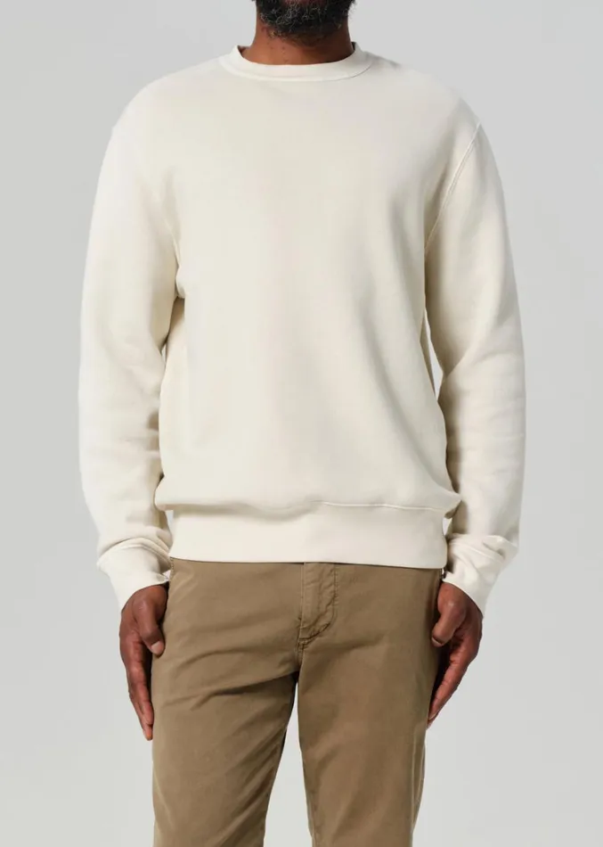 Citizens Of Humanity Vintage Crewneck Sweatshirt In Abalone Men Shirts