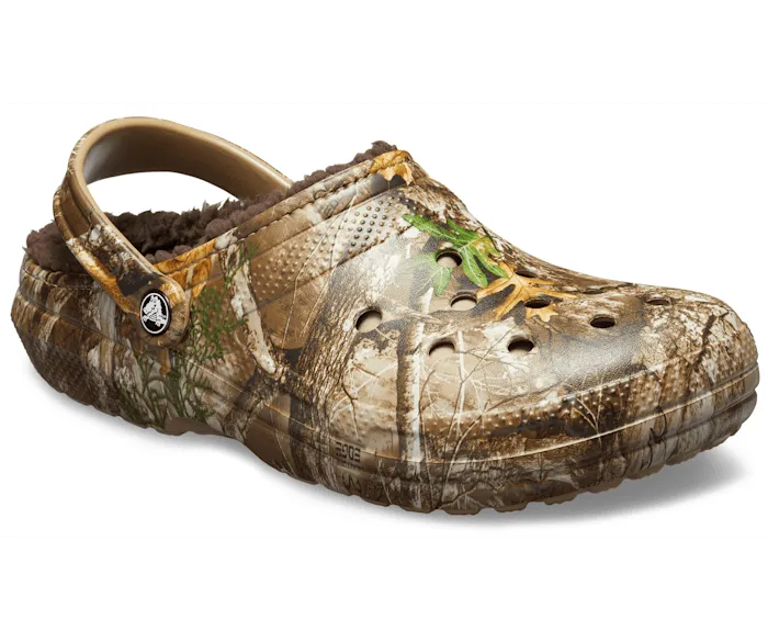 Classic Lined Realtree Edge Clog Chocolate Chocolate Women Crocs Clogs